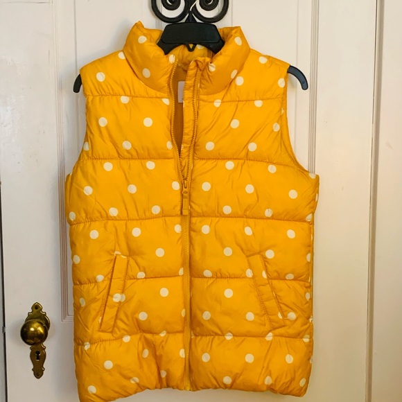Old Navy Jackets & Coats Yellow Puffer Vest Old Navy Kids Size Xxl